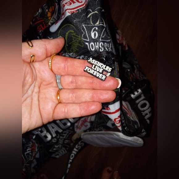 NWOT Emotional Baggage duffel bag, unisex - Picture 3 of 4